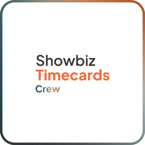 Showbiz Timecards Crew