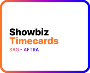 Showbiz Timecards SAG-AFTRA